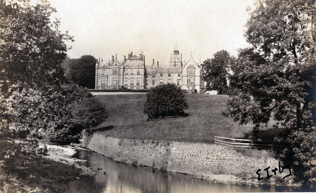 Ury House, Stonehaven, Aberdeenshire (Now a Ruin) - Garden Facade