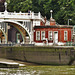 richmond weir and footbridge, london