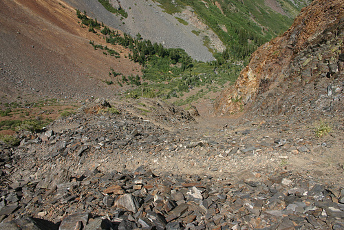 Into Lundy Canyon
