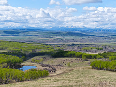 A view from Leighton Art Centre