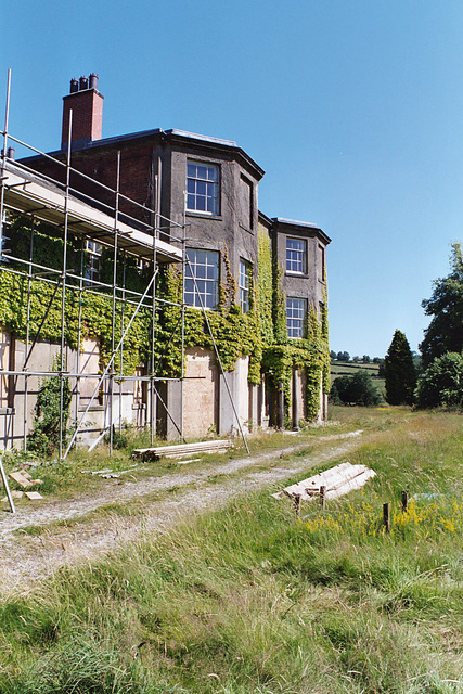 Sandybrook Hall, Derbyshire (now restored)