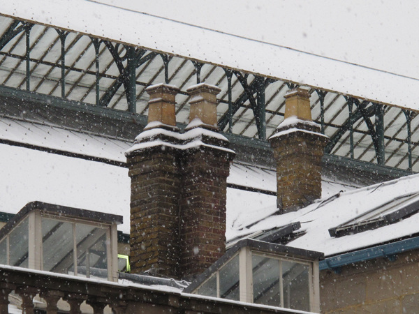 Snow in London