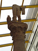 Aquincum : colonne surmontée d'une statue de Jupiter (début IIIe s. ap. J.-C.).
