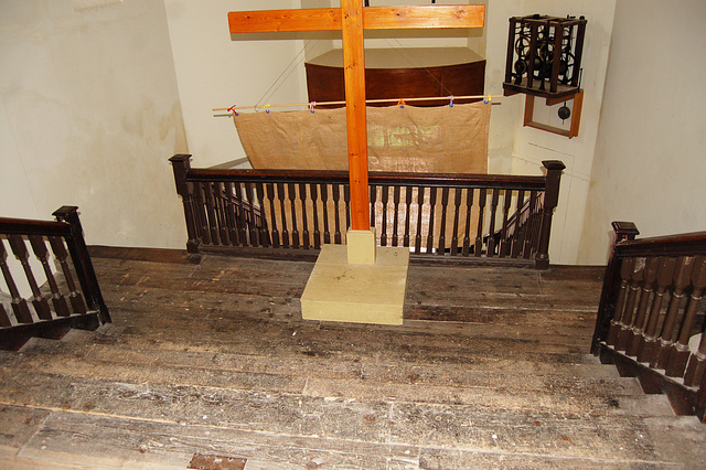 Stair to West Gallery, St Andrew's Church, Penrith, Cumbria