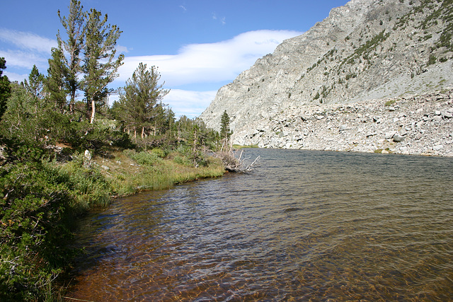 Crystal Lake, near Mae Lundy mine