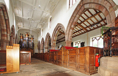 Corporation Pew, Saint Lawrence's Church, Boroughgate, Appleby In Westmorland, Cumbria