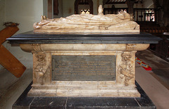 Memorial to the Countess of Pembroke, Saint Lawrence's Church, Boroughgate, Appleby In Westmorland, Cumbria