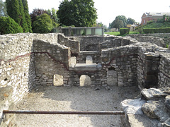 Aquincum, agglomération civile : grands thermes publics.