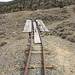 Track from adit, Antelope mine