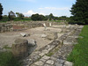 Aquincum, agglomération civile : colonnade de la basilique ?
