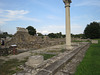 Aquincum, agglomération civile : colonnade de la basilique