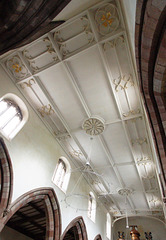 Nave Ceiling, Saint Lawrence's Church, Boroughgate, Appleby In Westmorland, Cumbria
