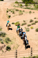 Reitergruppe in Arizona