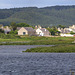 Pan of Kingston Upon Spey from Speybay
