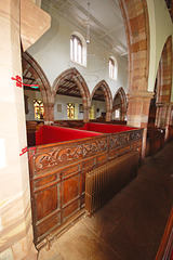 Corporation Pew, Saint Lawrence's Church, Boroughgate, Appleby In Westmorland, Cumbria