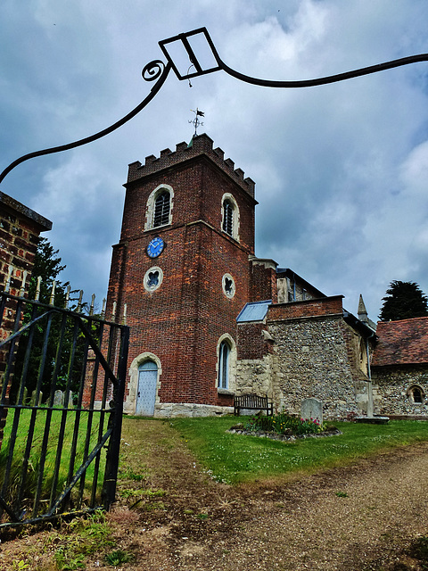 great offley church, herts.