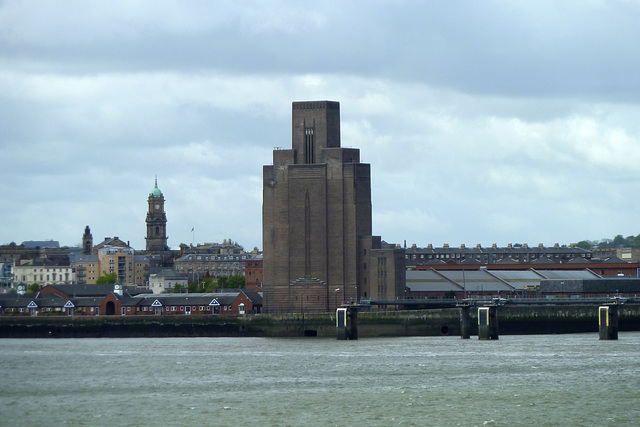 Liverpool 2013 – Ventilation Tower of the Mersey Road Tunnel