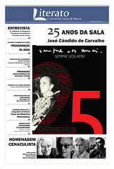 Literato - O Jornal das Letras de Niterói - Nº 11 - Junho de 2013 - CAPA