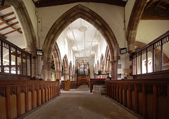 Nave from the Chancel, Saint Lawrence's Church, Boroughgate, Appleby In Westmorland, Cumbria