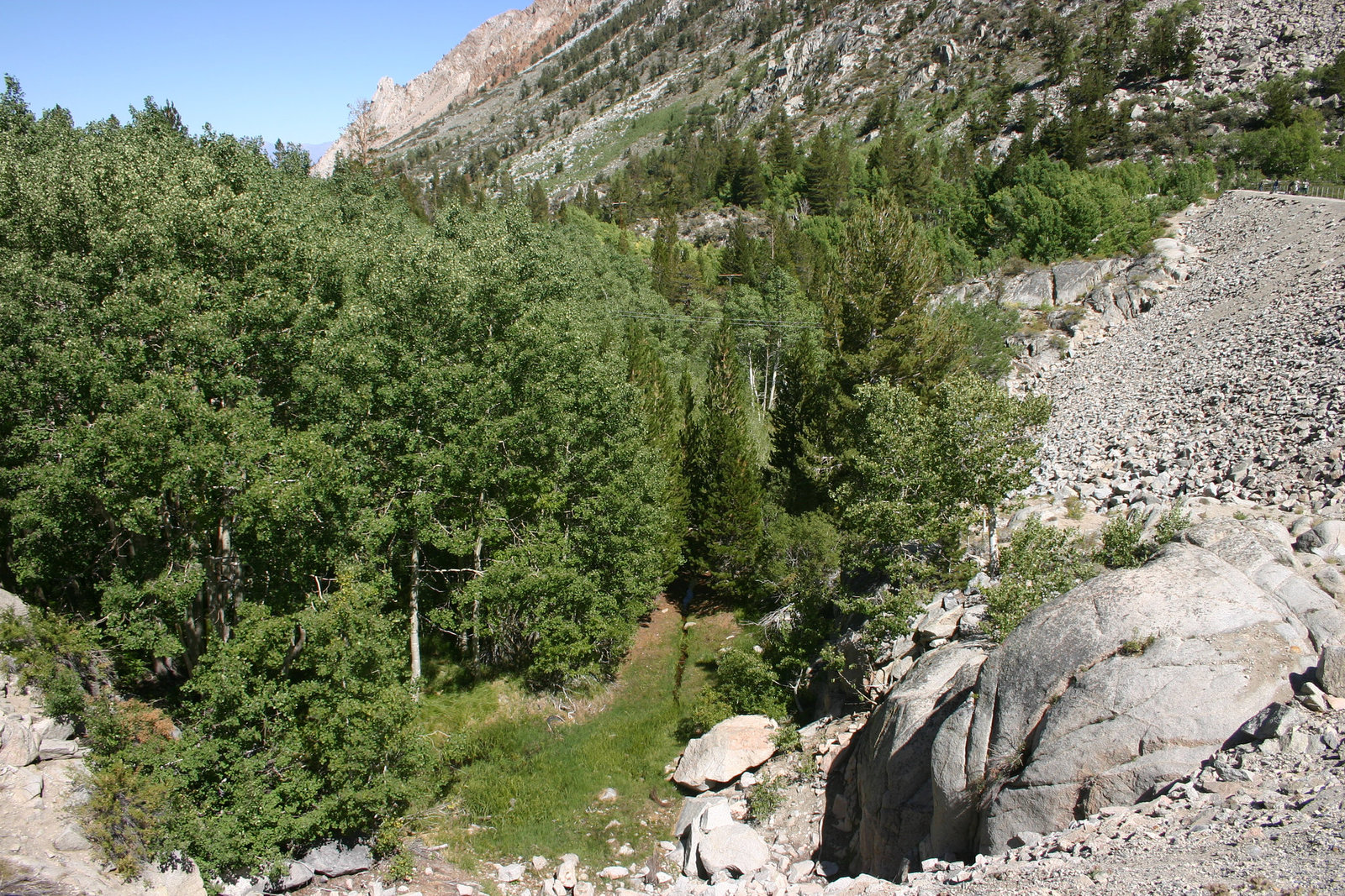 Off Sabrina Dam