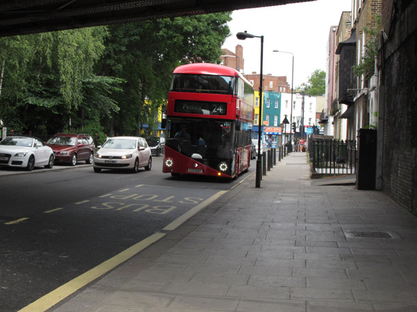 Here comes my Boris bus!