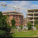 new flats at the cemetery