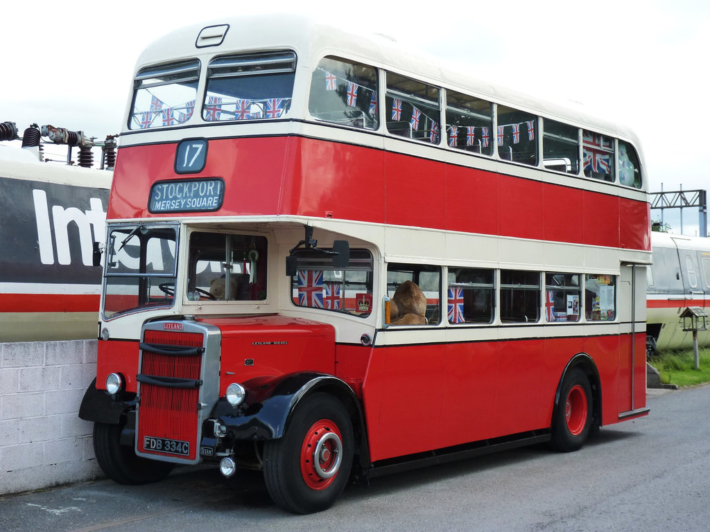 Stockport Titan at Crewe Heritage Centre - 4 July 2013