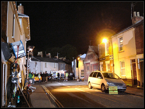 Lewis film set