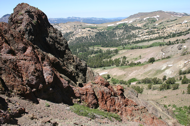 Trail from Sonora Pass.