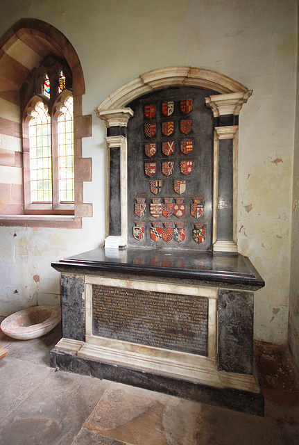 Memorial to Lady Ann Clifford, Saint Lawrence's Church, Boroughgate, Appleby In Westmorland, Cumbria