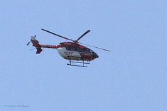 Hubschrauber über dem Tiergarten Nürnberg