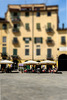 Marktplatz in Lucca (Toscana)