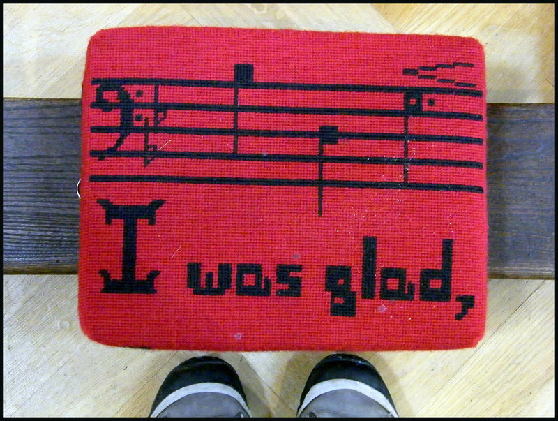 church kneeler