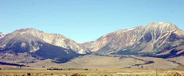 Moraines out of Bloody Canyon, Sierra Nevada