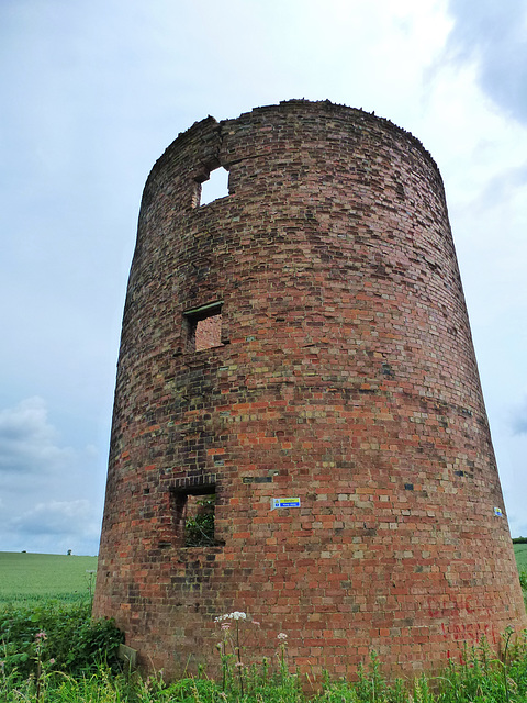 brick tower, knebworth, herts.