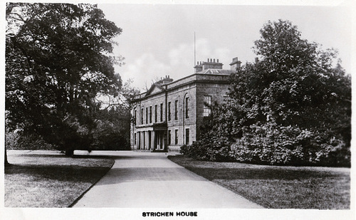 Strichen House, Aberdeenshire (now a ruin)