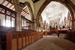 Chancel and Nave, Saint Lawrence's Church, Boroughgate, Appleby In Westmorland, Cumbria