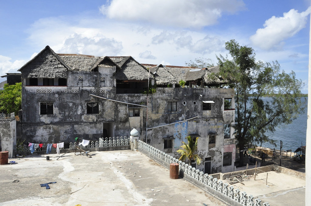 Lamu Dachterrasse