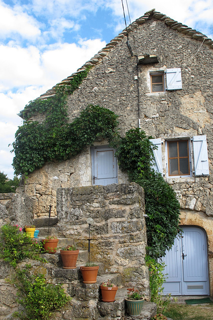 Mas de Val (Lozère, causse Méjean, région Languedoc-Roussillon, France)