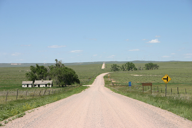 Road to Chalk Bluffs.