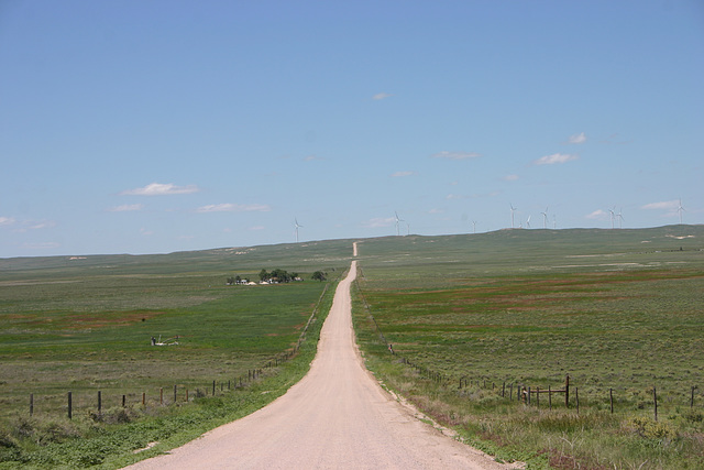 Road to Chalk Bluffs.