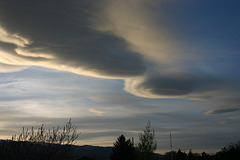 Lenticulars over Washoe Valley