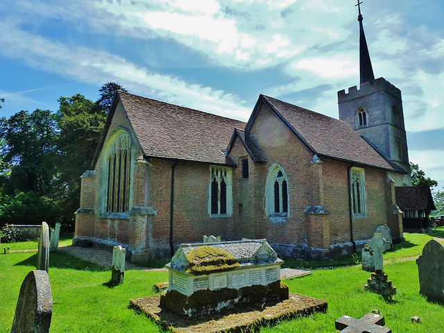 hunsdon church, herts.