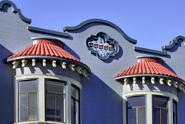 Masonic Cymbalism – Mason Street near Union, San Francisco, California