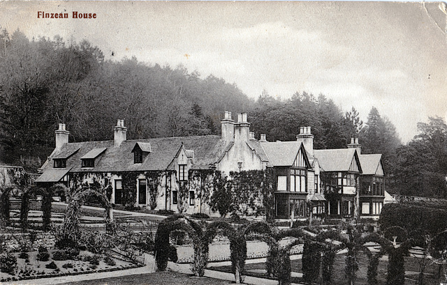 Finzean House, Aberdeenshire (Since Burnt and Rebuilt)