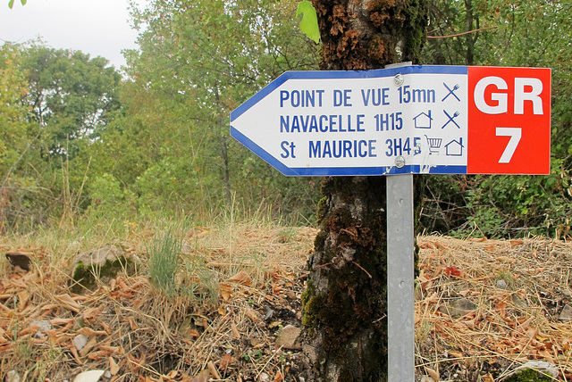 En haut du Cirque de Navacelles