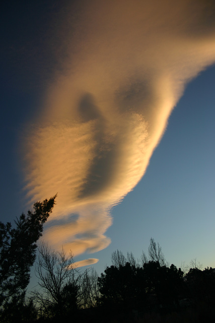 Clouds over Washoe Valley