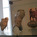 Musée de Ratisbonne : jambière et fragments d'armure d'apparat pour cavalier.