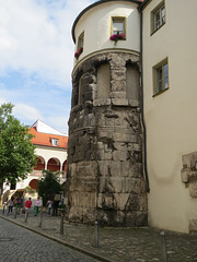 Ratisbonne : tour de la porte nord.