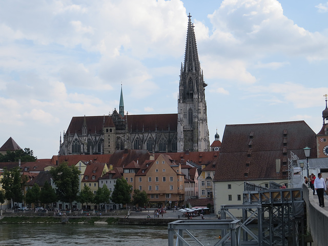 Ratisbonne : la cathédrale.